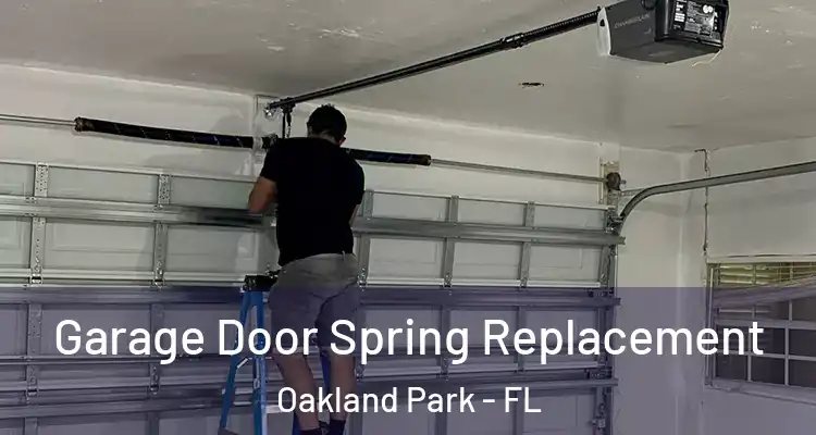  Garage Door Spring Replacement Oakland Park - FL