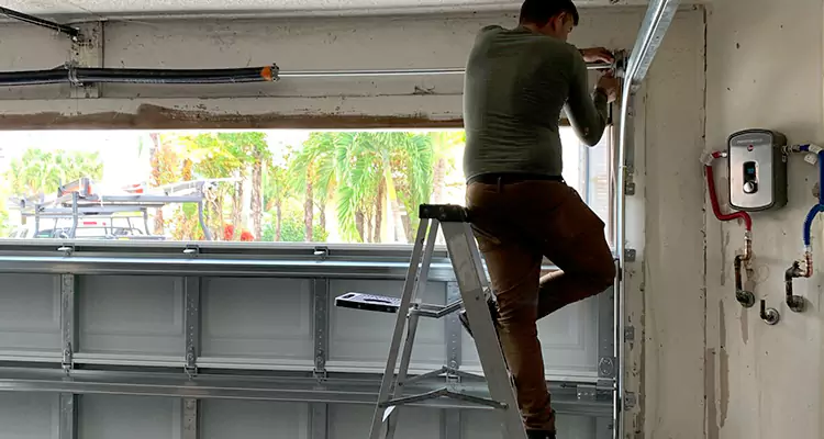 Garage Door Tension Spring Replacement in Oakland Park, FL