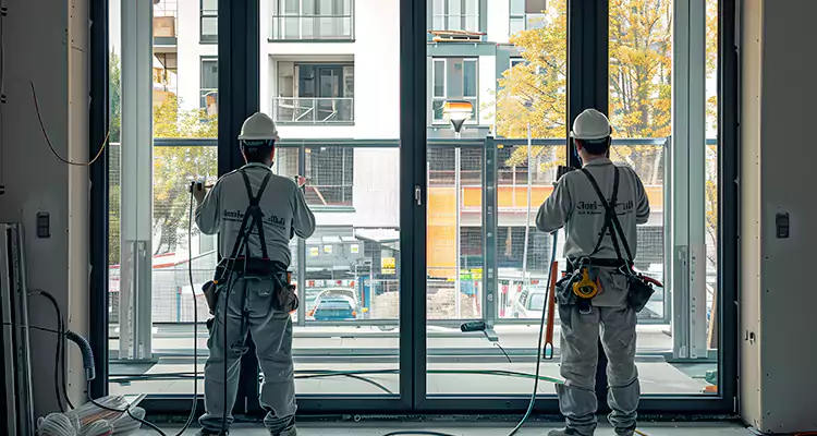 French Glass Panel Doors Repair in Oakland Park, FL
