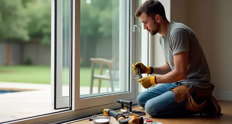 Squeaky Sliding Patio Doors in Oakland Park, FL
