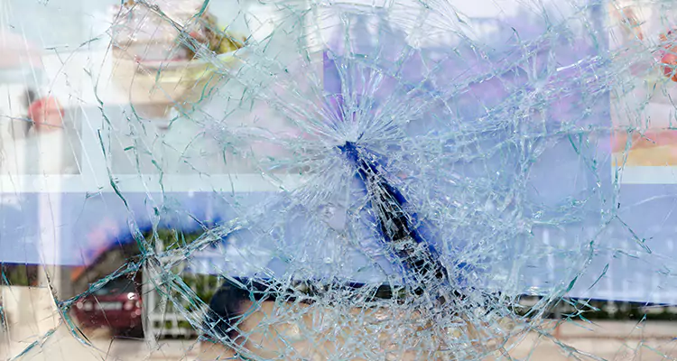 Cracked Glass Balcony Door Repair in Oakland Park, FL